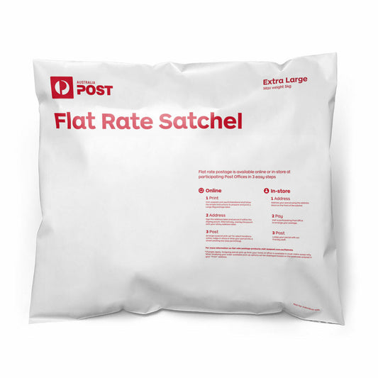 100 Extra Large Australia Post Flat Rate Satchels