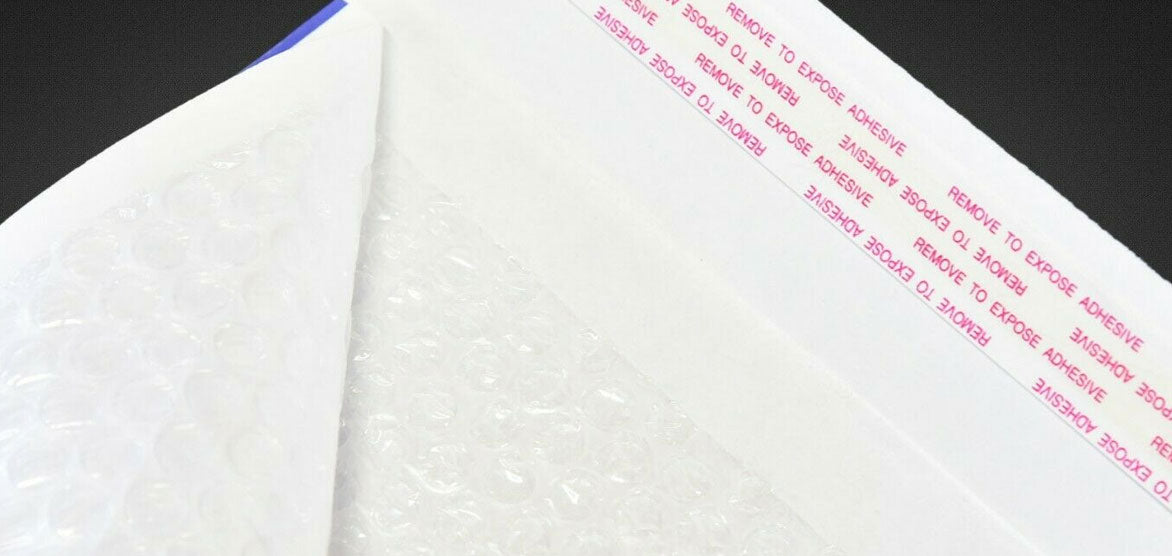 400 White 100 x 180mm Padded Envelopes