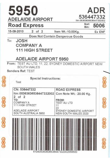 5,400 (12 Rolls of 450) 100x150mm Thermal Shipping Labels